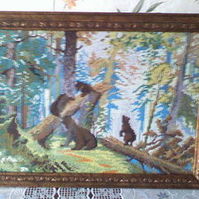 Работа «Утро в сосновом бору»