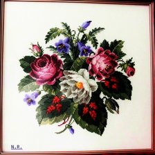 Работа «Buket v stile "retro".»