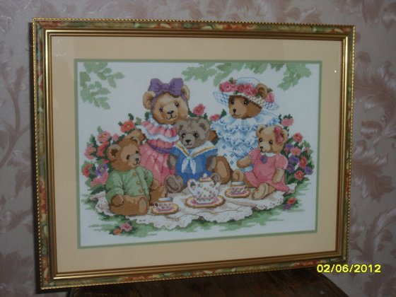 Работа «Чаепитие на природе»