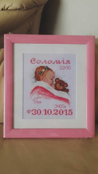 Работа «Метрика для Соломійки»