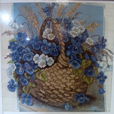 Работа «Анютины глазки - Третья)»