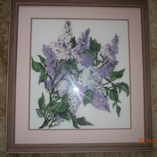 Работа «Сирень»