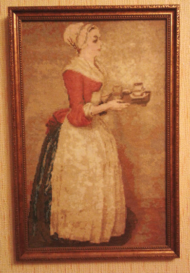 Работа «Шоколадница. Жан-Этьер Лиотар»