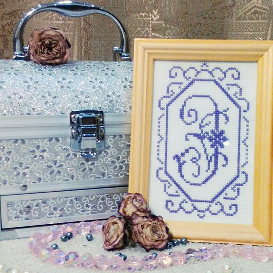 Работа «Монограмма имени»