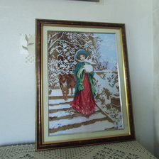 Работа «Зимняя прогулка.»