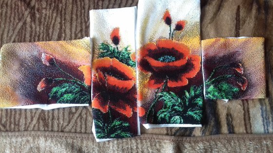 Работа «маки бисером 1 работа»