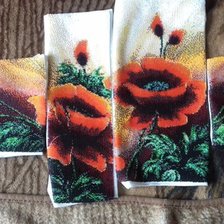 Работа «маки бисером 1 работа»