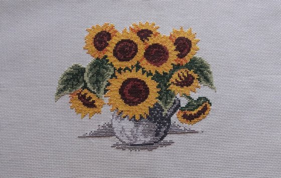 Работа «Подсолнухи»