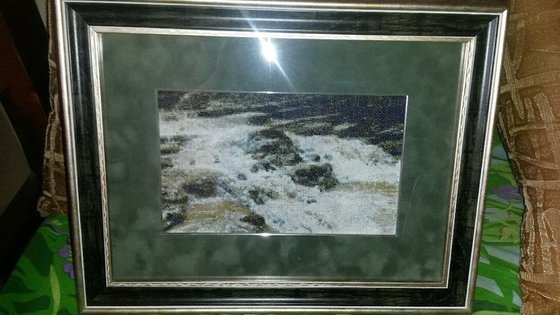 Работа «горная река»