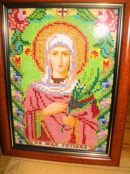 Работа «икона Св.Татьяна»