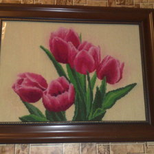Работа «тюльпаны»
