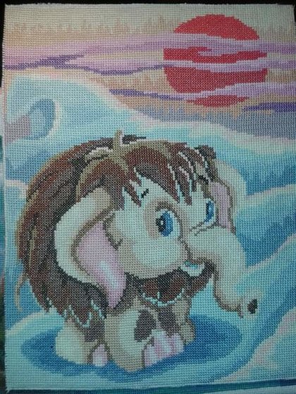 Работа «мамонтенок»