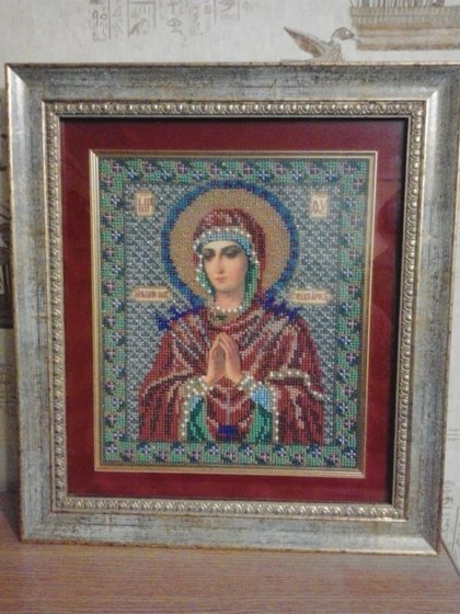 Работа «Богородица семистрельная»