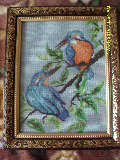 Работа «Зимородки»