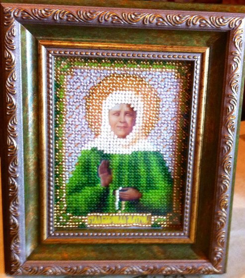 Работа «"Икона Святой блаженной Матроны Московской"»