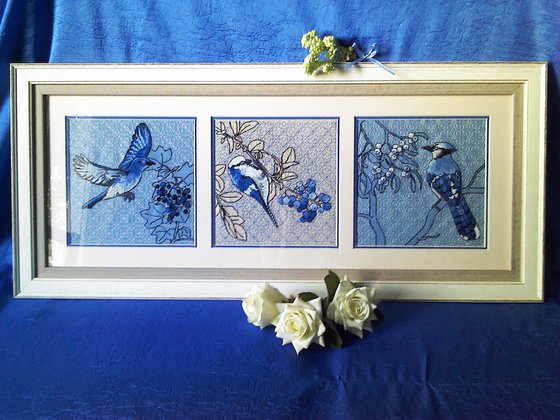 Работа ««Птицы блэкворк»»