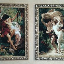 Работа «"На качелях" и "Гроза"»