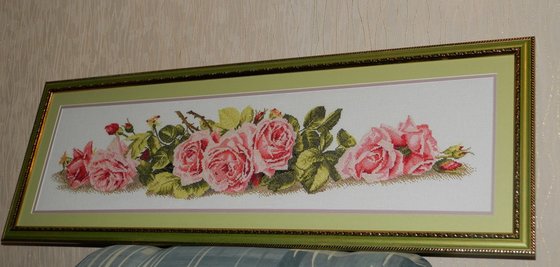 Работа «линия роз»