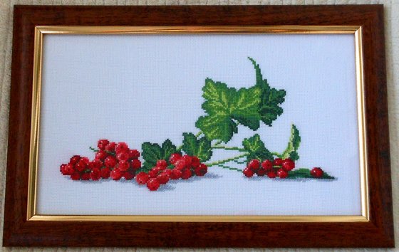 Работа «Ветка смородины.»