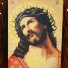 Работа «исус в терновом венце»