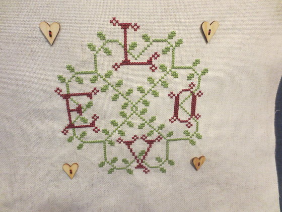 Работа «заготовка для подушки»