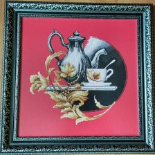 Работа «Натюрморт на красном»