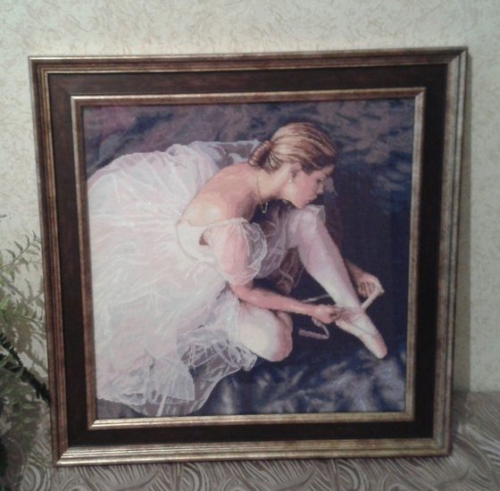 Работа «Прекрасная балерина»