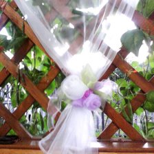 Работа «Шторы в беседку»