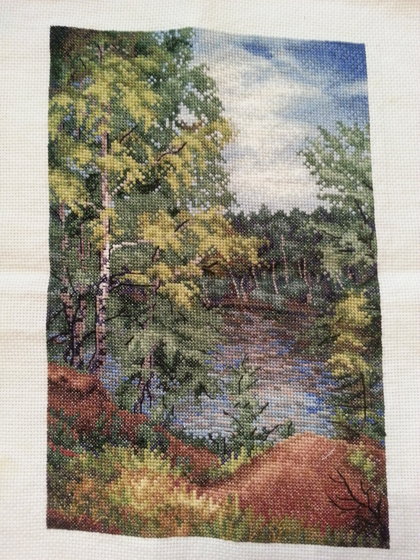 Работа «песчаный берег»