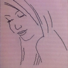 Работа «Первая работа моей доченьки»