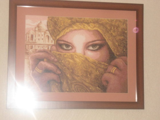 Работа «восточная красавица»