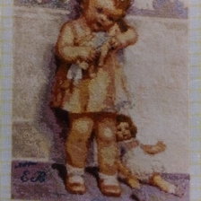 Работа «Любимая кукла»