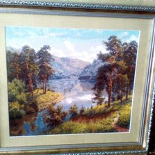 Работа «На берегу реки»