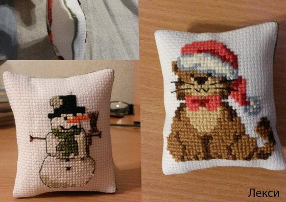 Работа «игольница»