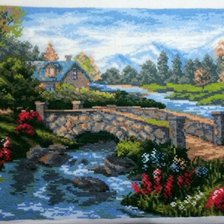 Работа «весенний пейзаж»