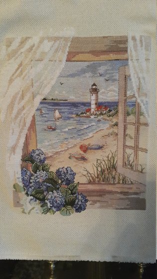 Работа «Вид из окна»