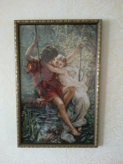 Работа «влюбленные»