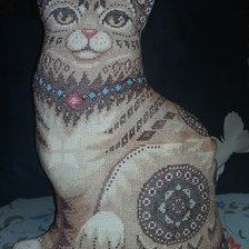 Работа «Кошка-подушка»