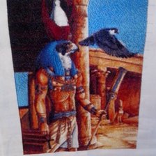 Работа «Египетский бог Гор»