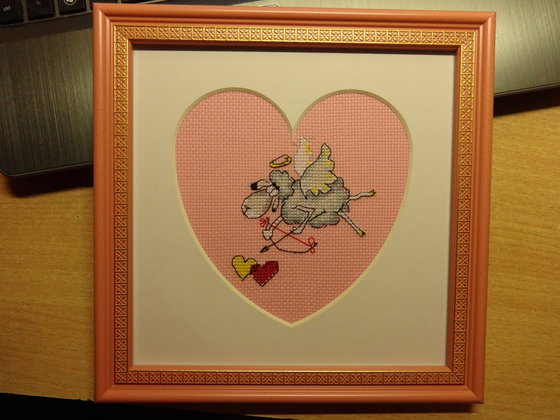 Работа «Барашек-купидон»