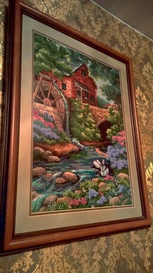 Работа «DMC Старая мельница»