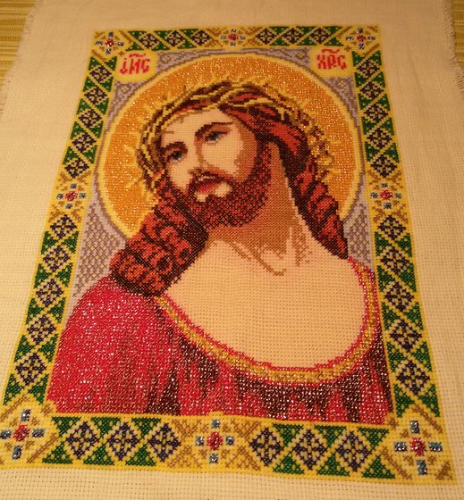 Работа «Иисус в терновом венце»