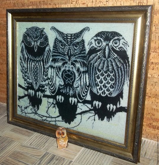 Работа «три совушки»