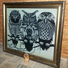 Работа «три совушки»