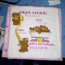 Работа «Natalicio de mi niña»