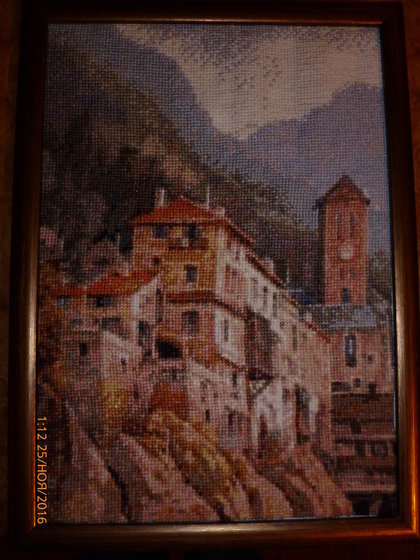 Работа «Вид на Тироль»