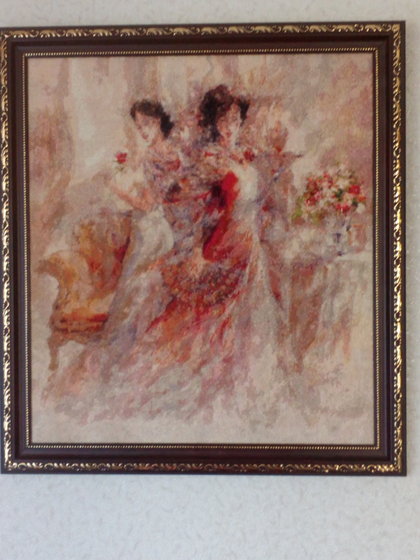 Работа «Нежные картины»