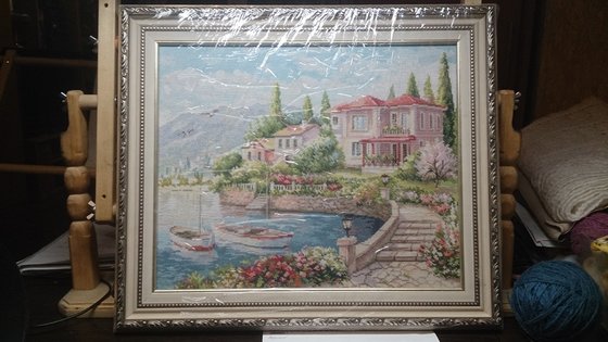 Работа «Утро на побережье»