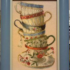 Работа «Чайные чашки»