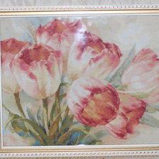 Работа «тюльпаны»